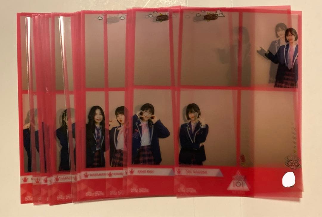 日プIS:SUE ME:1 PRODUCE101 THE GIRLS 4カット