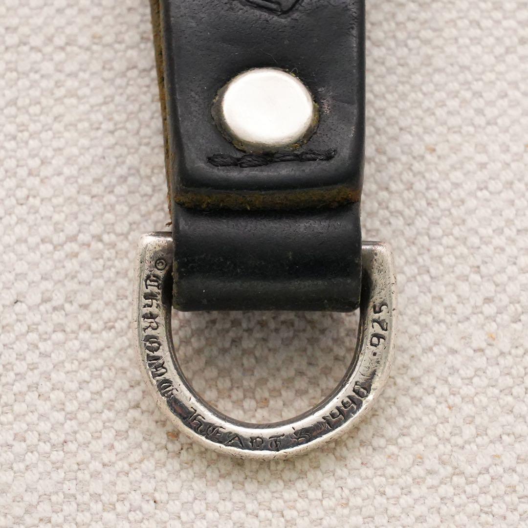 CHROME HEARTS クロスボールボタン Dリング　べルトループ