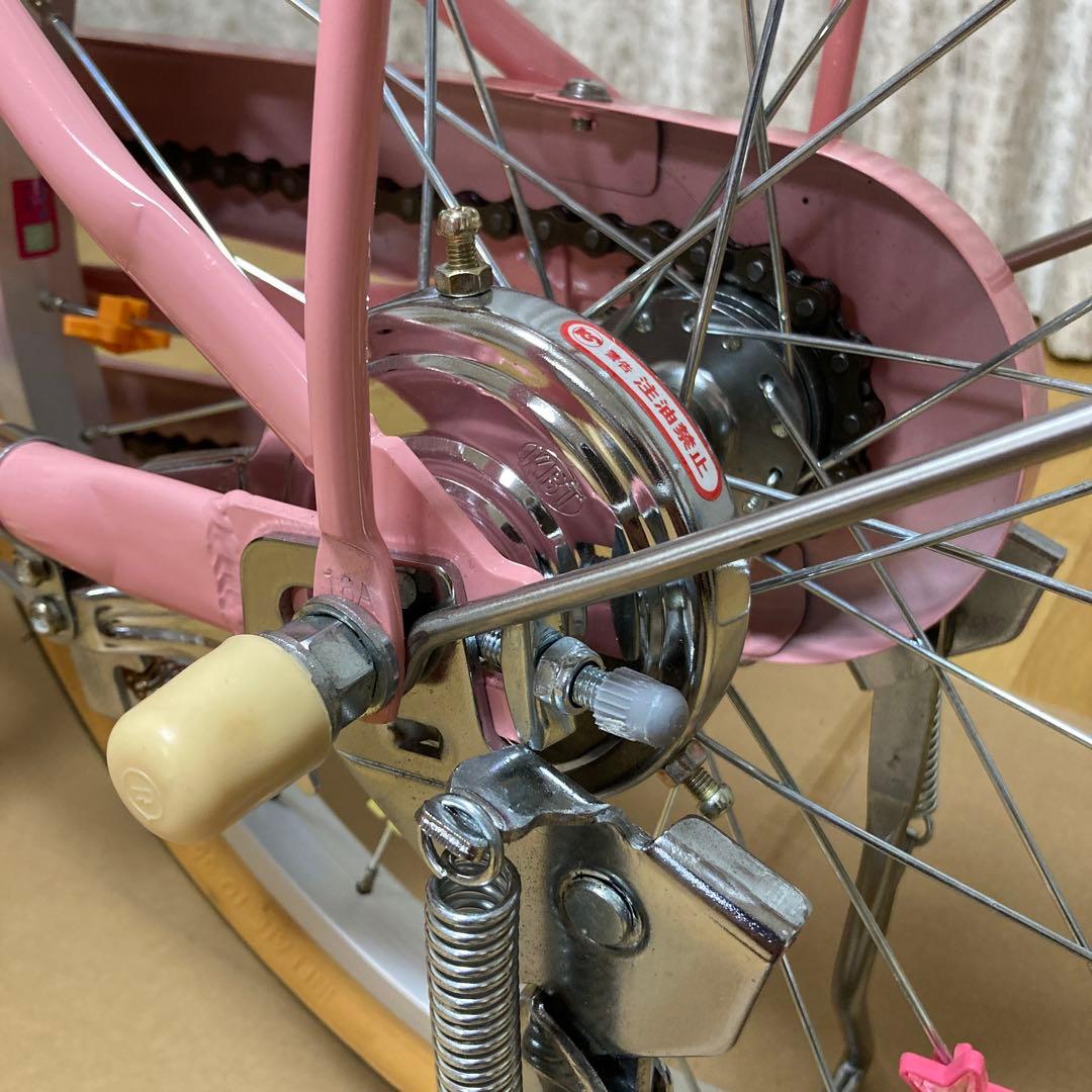 【美品】ブリヂストン　子ども用自転車　18インチ　ピンク