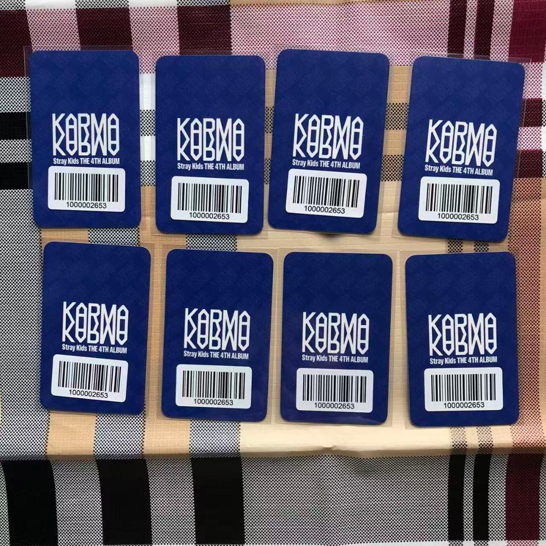 StrayKids KARMA FANS リスパ トレカ 全員8種セット