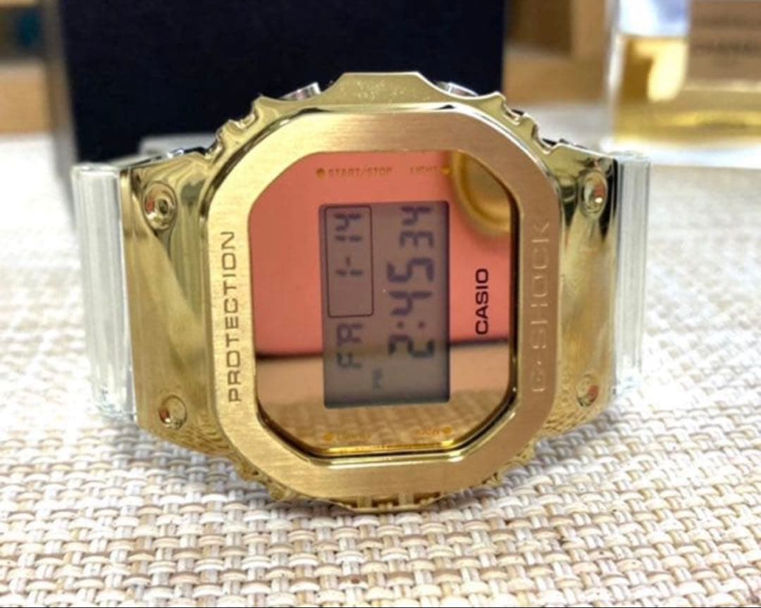 G-SHOCK GM-5600SG ゴールド腕時計