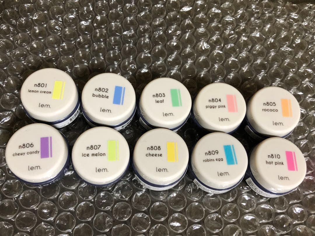 Lem. ペールネオン 10色セット