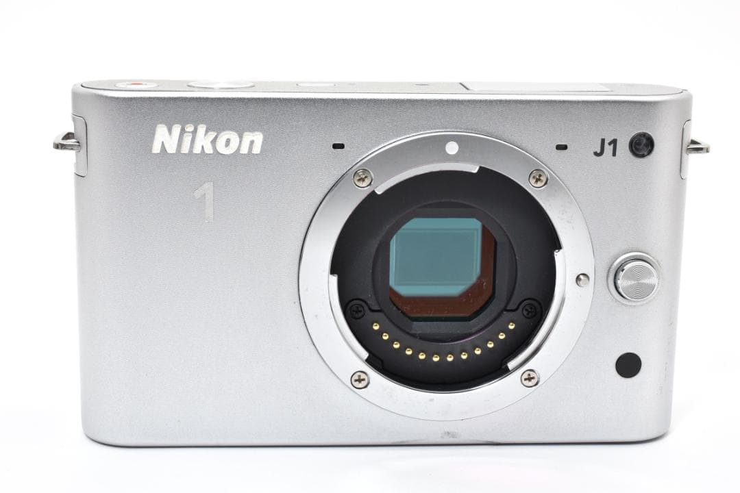 ニコン 1 J1 ミラーレスデジタルカメラボディ シルバー バッテリー x2