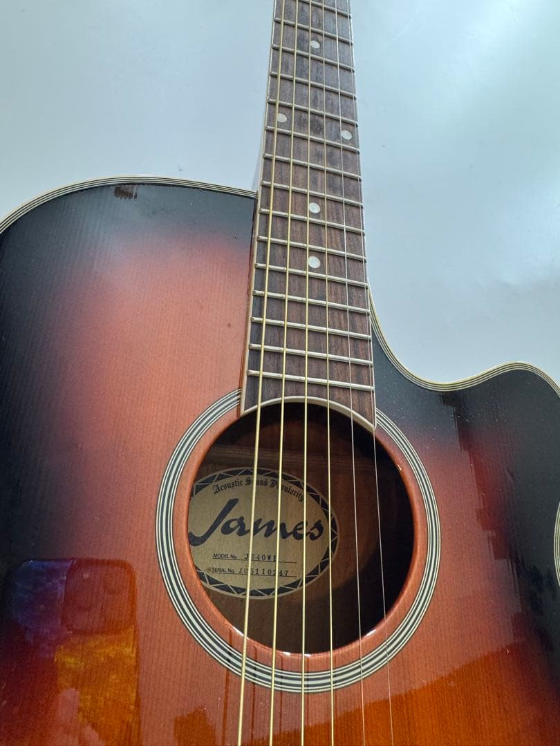 james je40wb エレアコ　アコースティックギター　アコギ