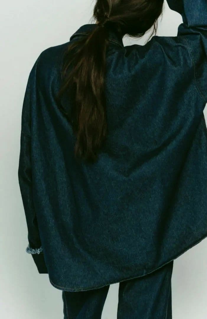 【新品】Knuth Marf denim over shirt jacket S