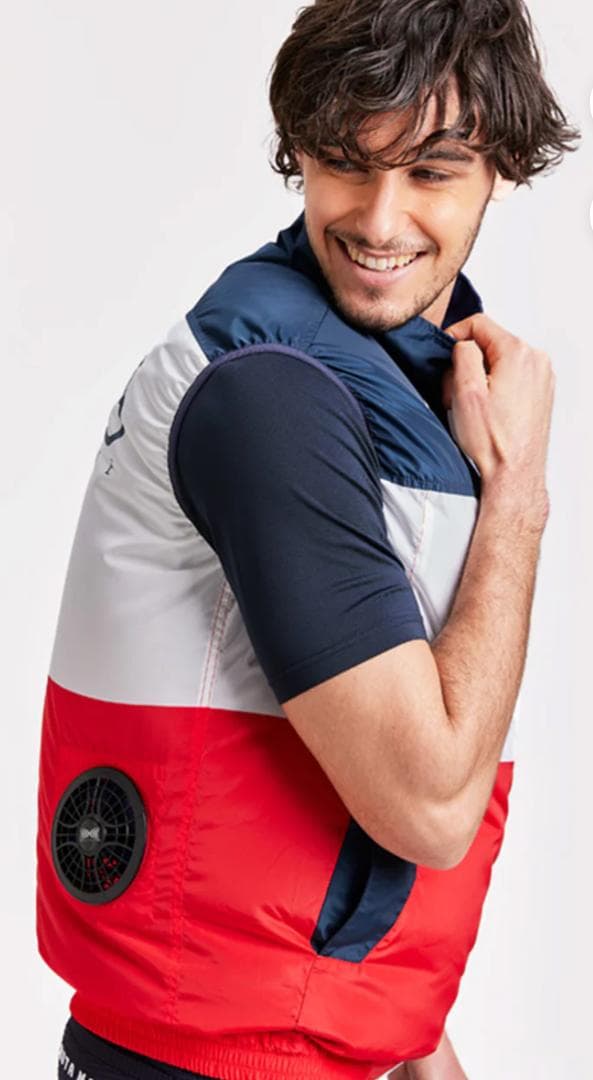 【美品】muta・ムータマリン　空調ベスト　メンズ　XL