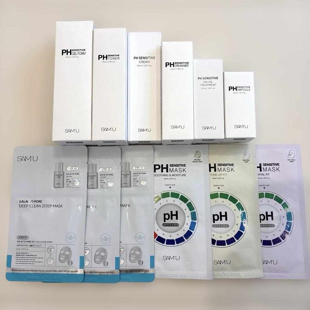 【新品】サミュ SAM'U PHセンシティブ6点セット★パック付き★
