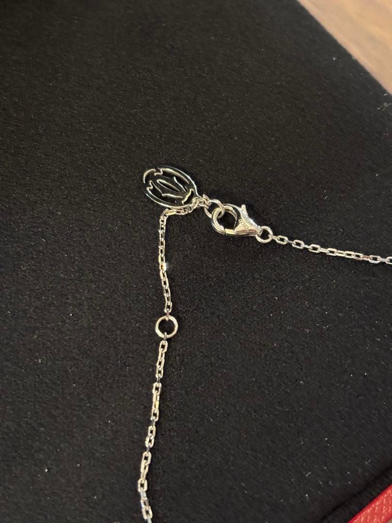 Cartier カルティエ18K WG ダムールネックレスSM