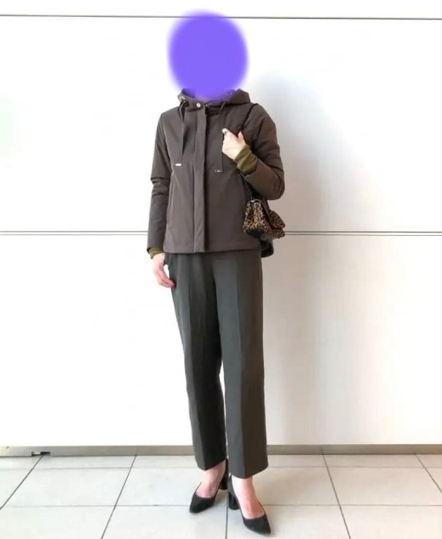 HERNOリゾートライン パッカブル 中綿コート GC036DR 38 ブラウン