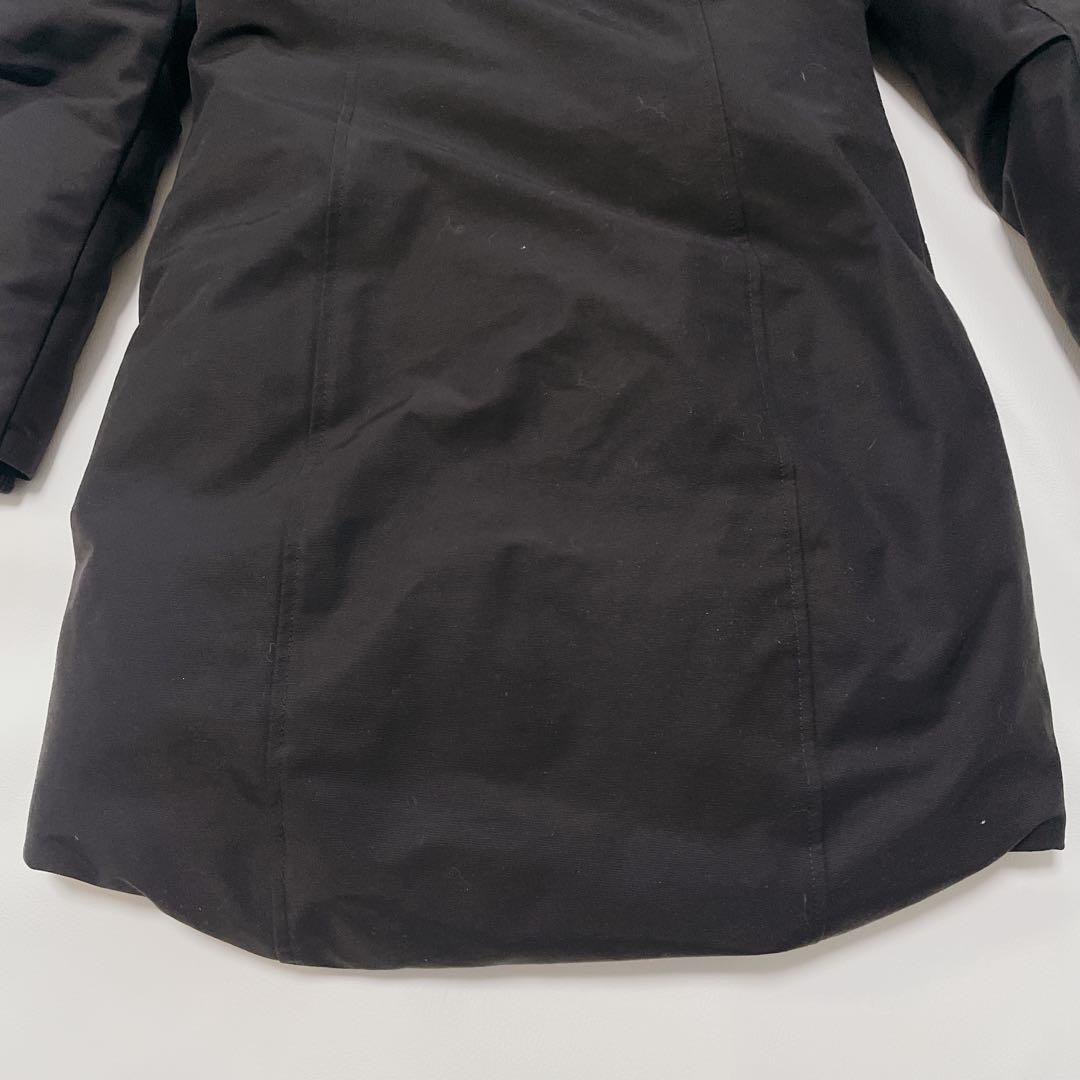 極美品✨ムースナックルズ ダウンジャケット ダウンコート ファー　黒　ブラック