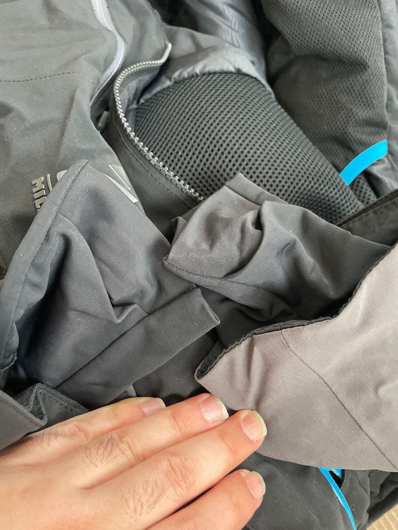 MILLET AIR BOOSTER スキーウェア ブラック サイズL