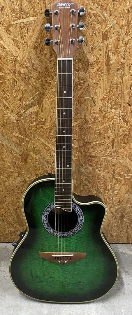 【ギター】ANBOY REA-35E グリーン