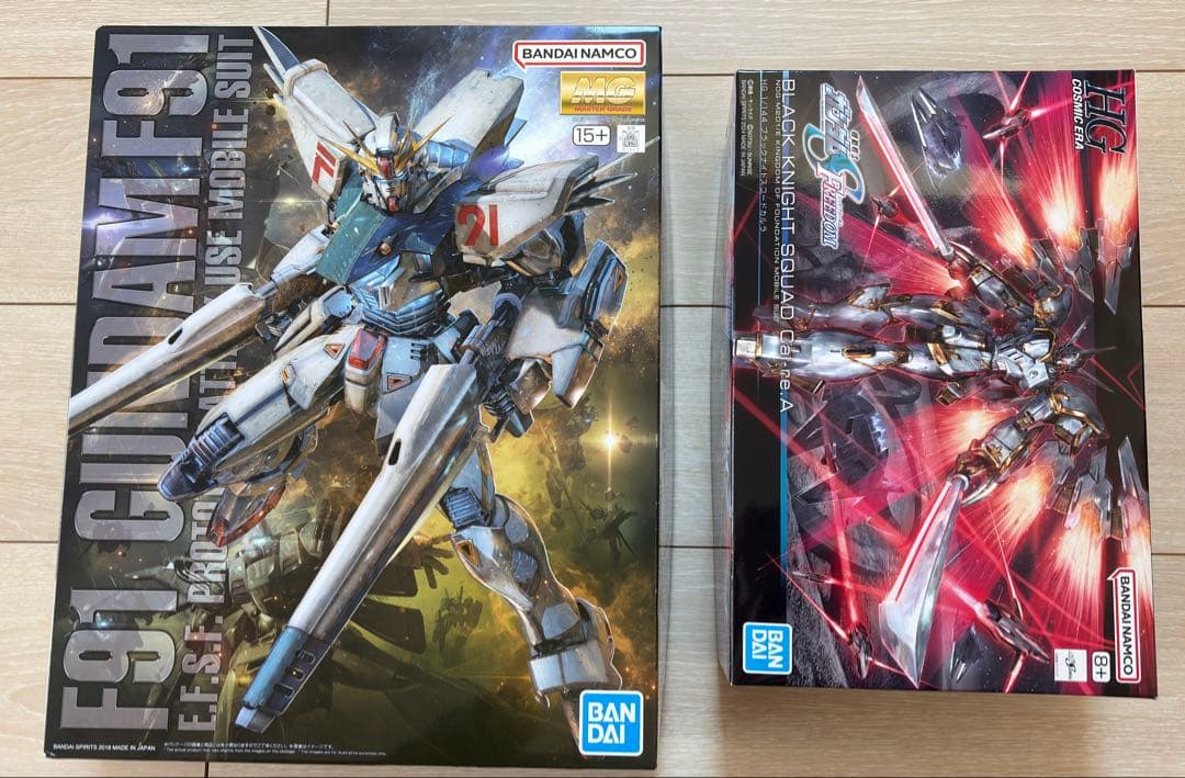 【未使用】MG F91 & HGCE ブラックナイトスコードカルラ まとめ売り