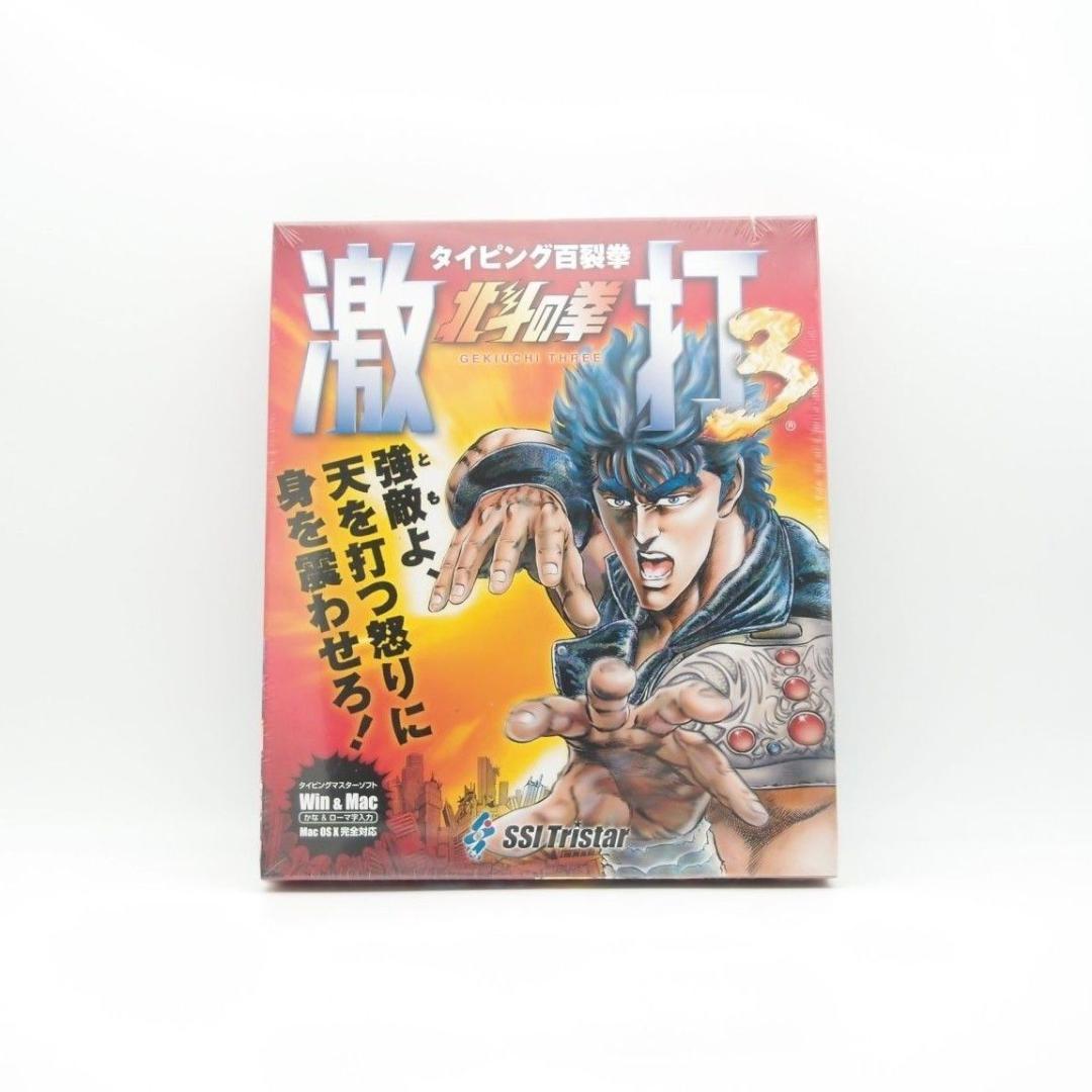 【即発送】タイピング百裂拳 北斗の拳 激打3 新品 Windows&Mac共用