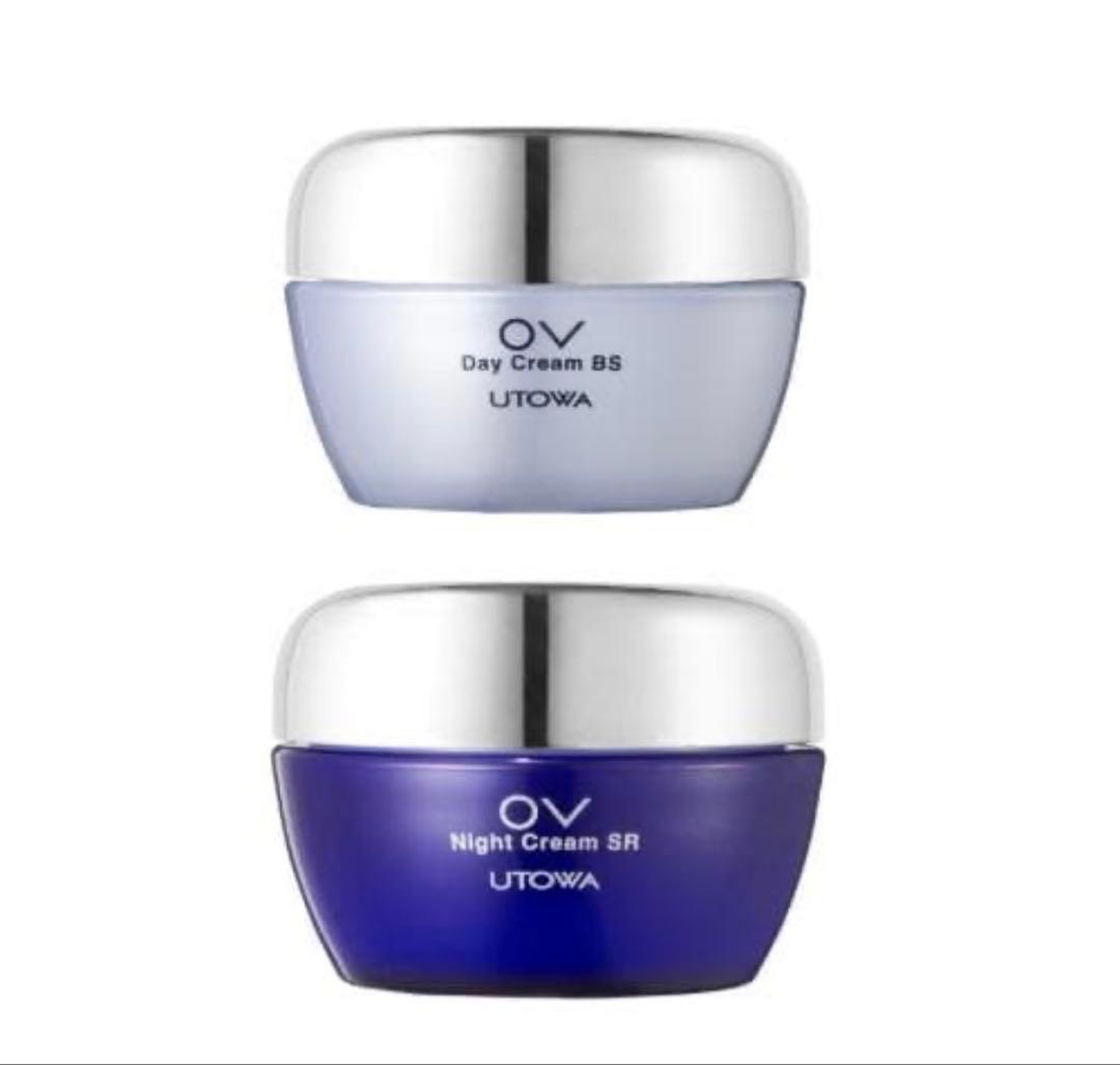 ウトワ UTOWA　OVデイクリームBS + ナイトクリームSR