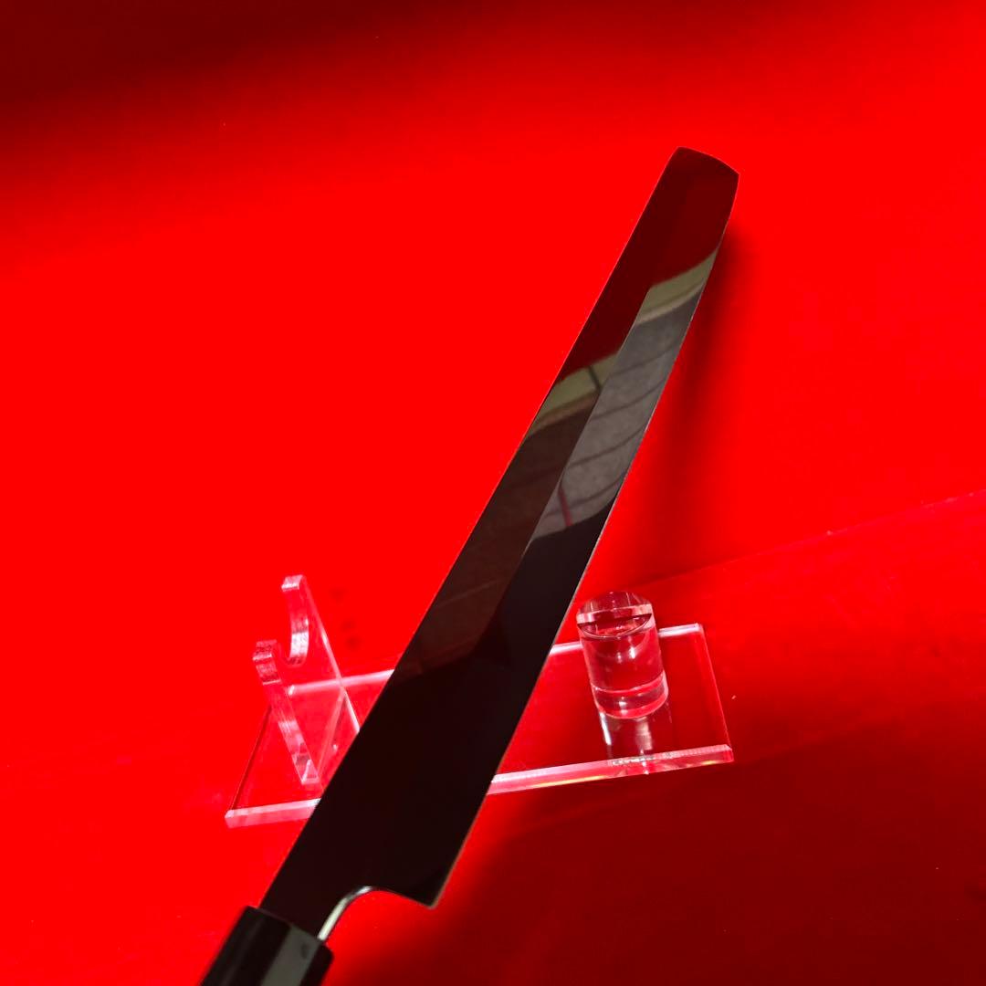 包丁　先丸型　尺　鏡面仕上げ　切味抜群箱付　未使用品