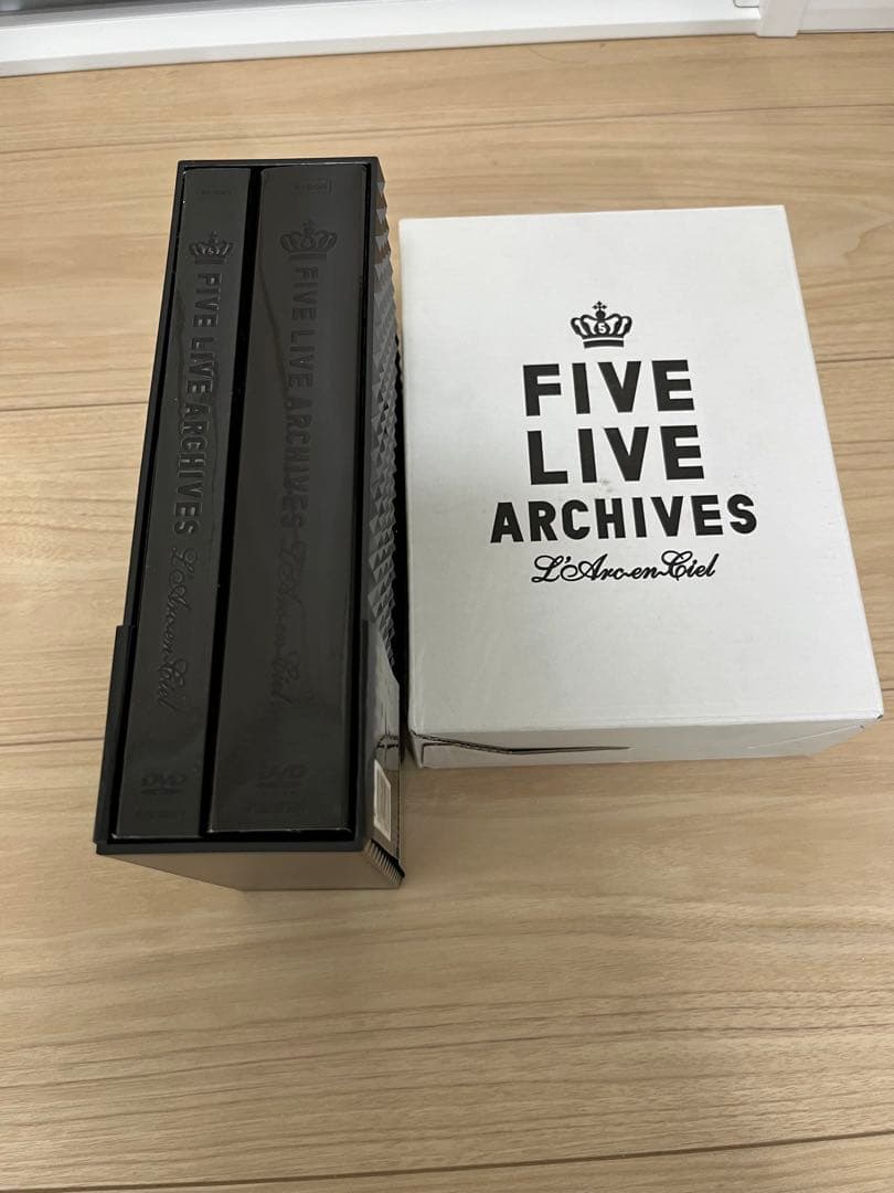 【L'Arc〜en〜Ciel】FIVE LIVE ARCHIVES 超美品DVD