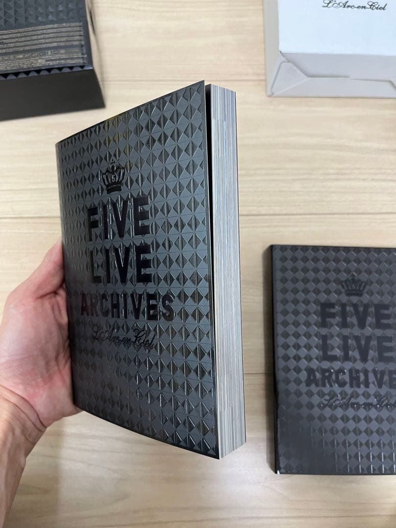 【L'Arc〜en〜Ciel】FIVE LIVE ARCHIVES 超美品DVD