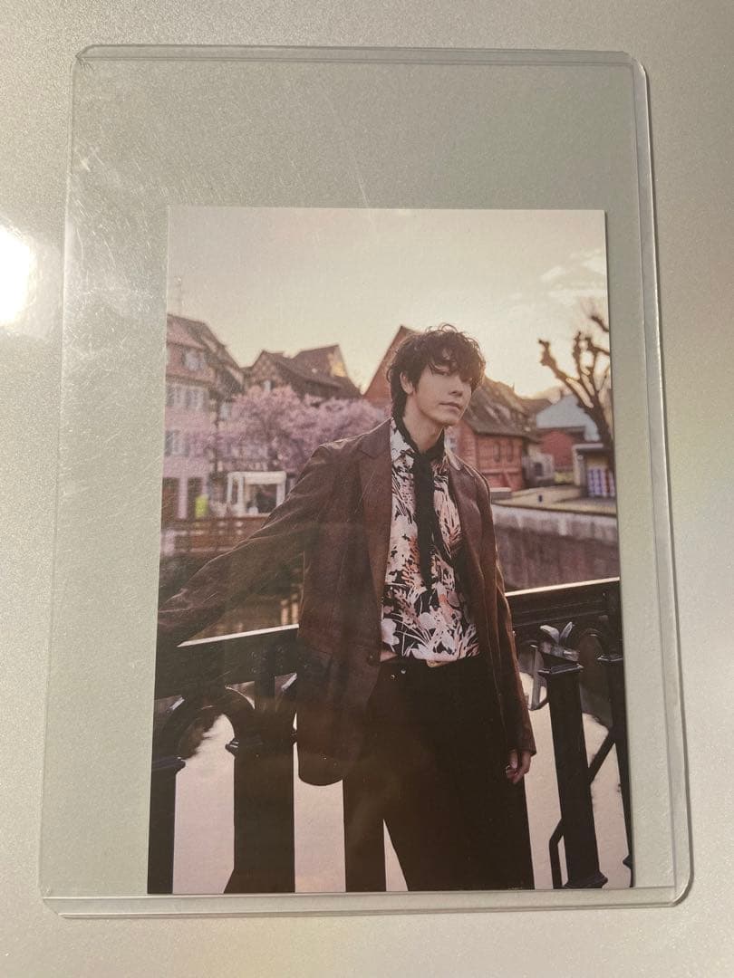 super junior donghae ドンへ　サイン入り　ポストカード