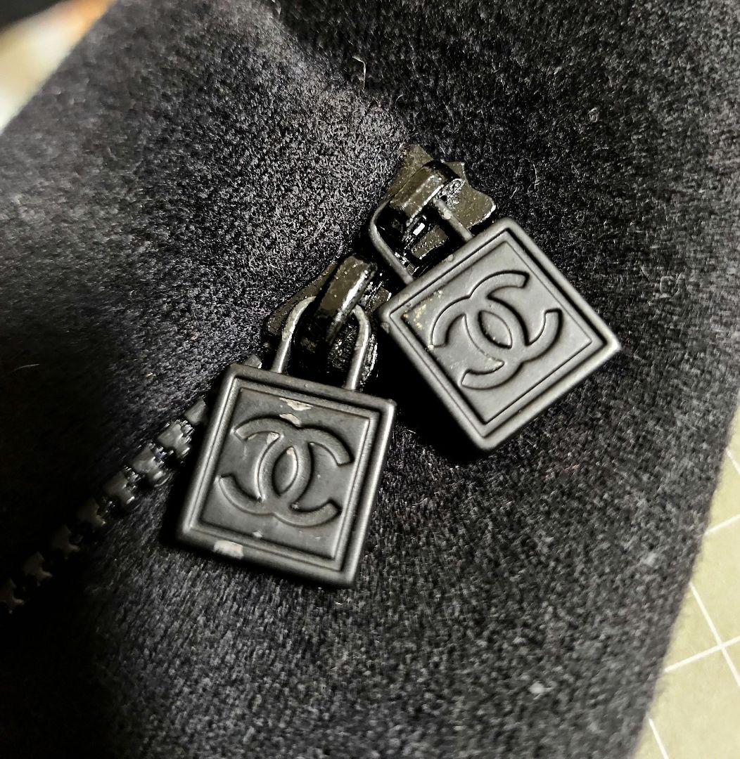 美品　CHANEL　シャネル　スポーツ　Ｗジップ　ジャケット　ブルゾン　44