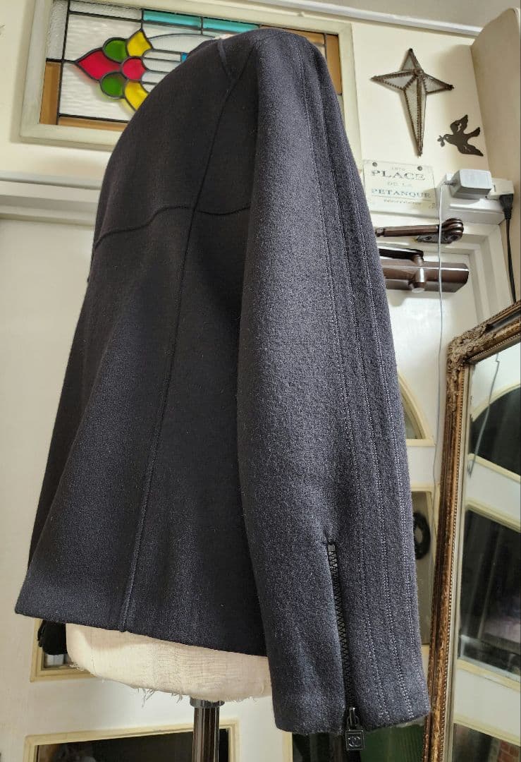 美品　CHANEL　シャネル　スポーツ　Ｗジップ　ジャケット　ブルゾン　44