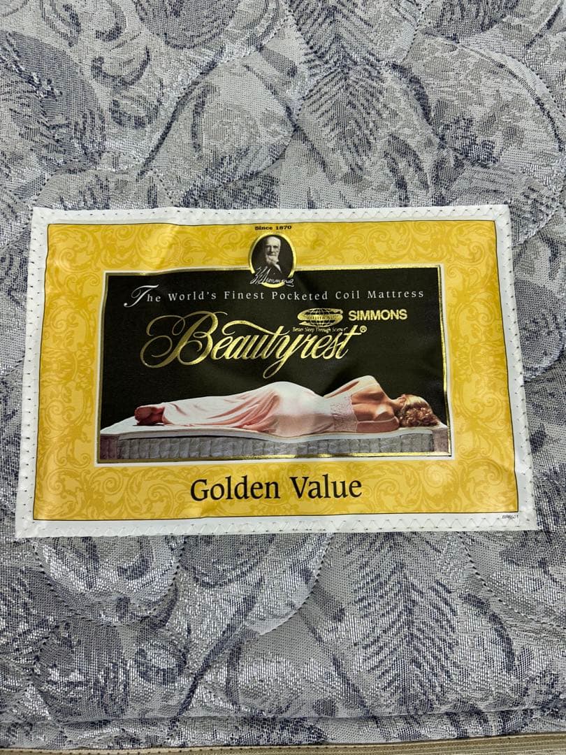 シモンズ　ゴールデンバリューセミダブルマットレス