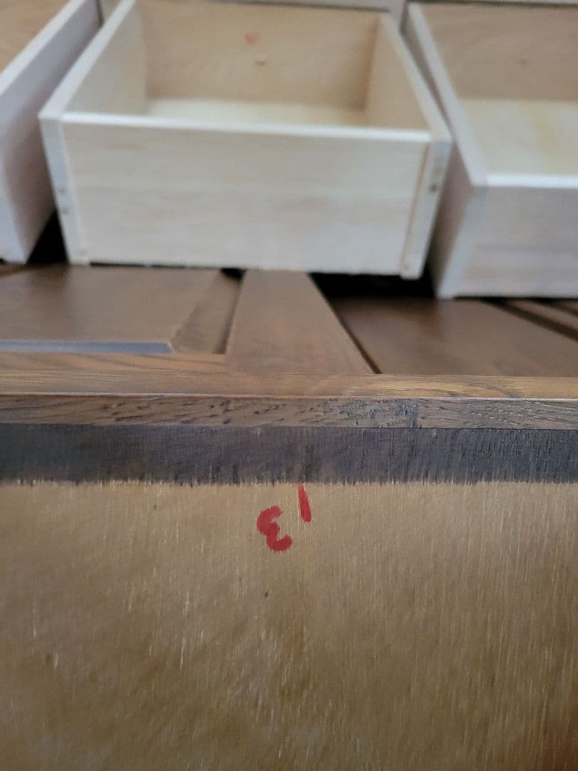 最終お値下げ★北海道EZO社製★最大幅100cmガラス引戸★食器棚