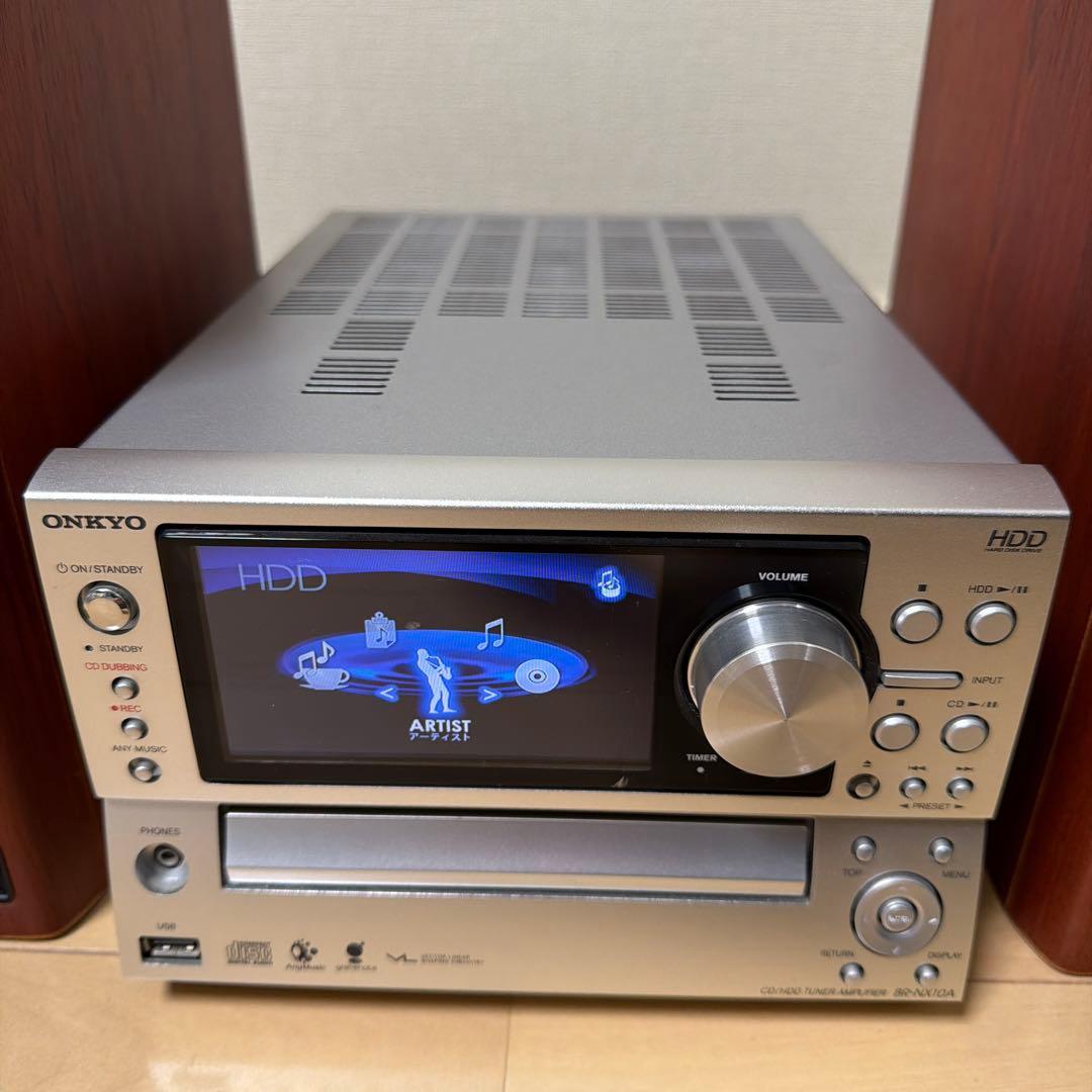 ONKYOミニコンボD-N7TX オーディオケーブル付