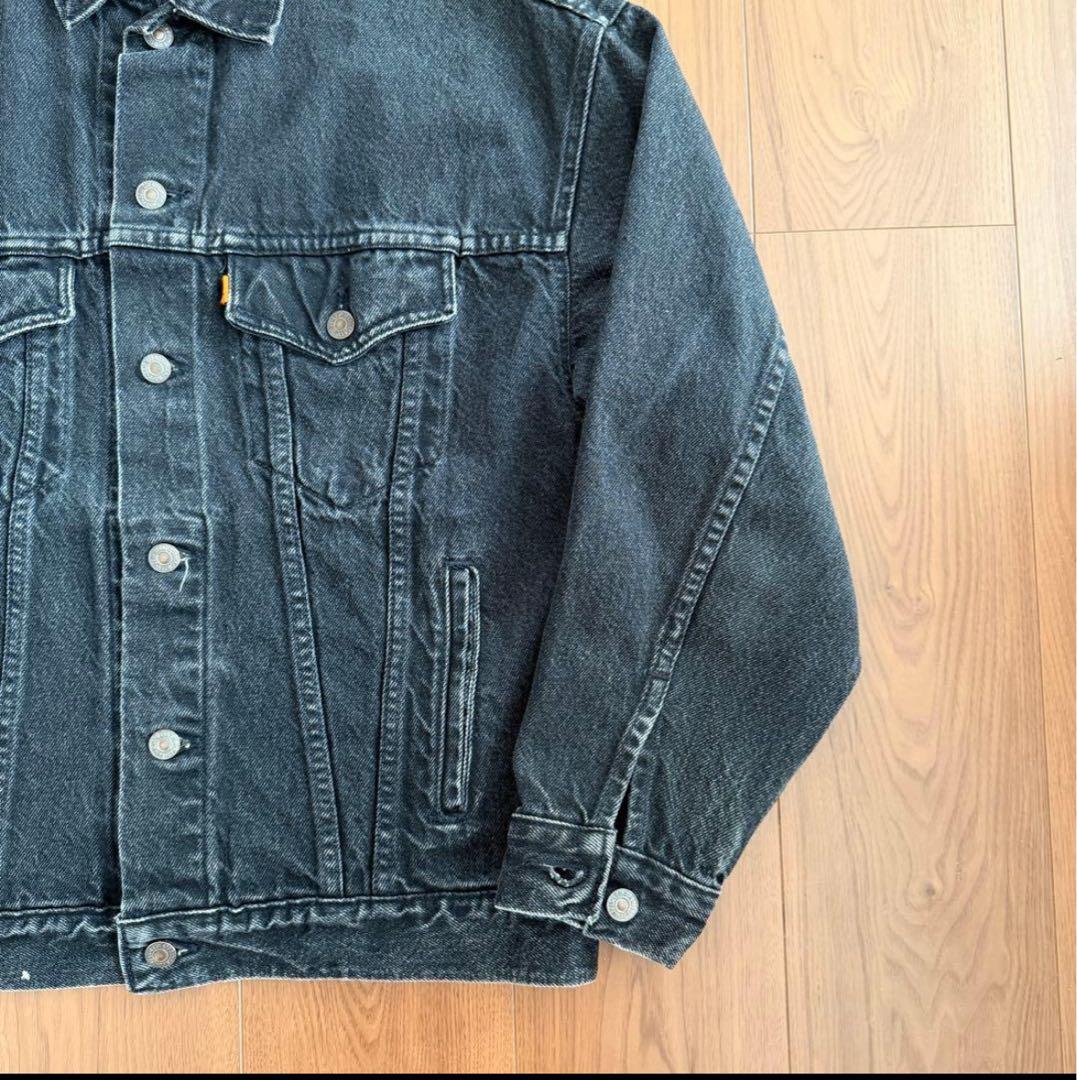 80s リーバイス 57507 ブラック デニムジャケット 70507 後染め