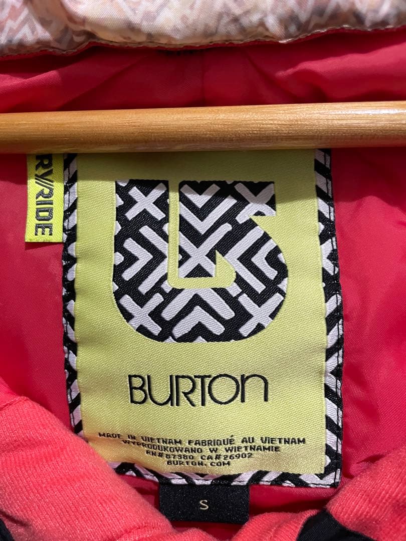 Ryu　Burton スノーボードパンツ S ブラック