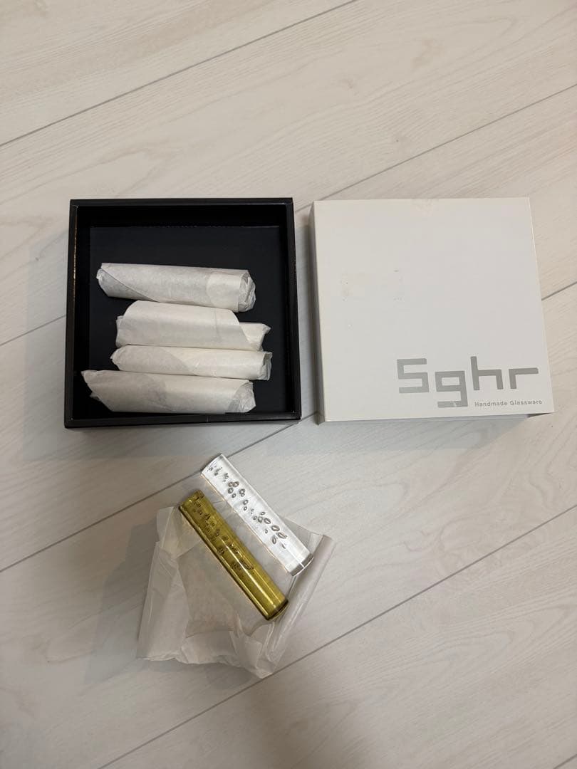 Sghrスガハラ カラトリーレスト クリア 泡 Ｌサイズ 6本