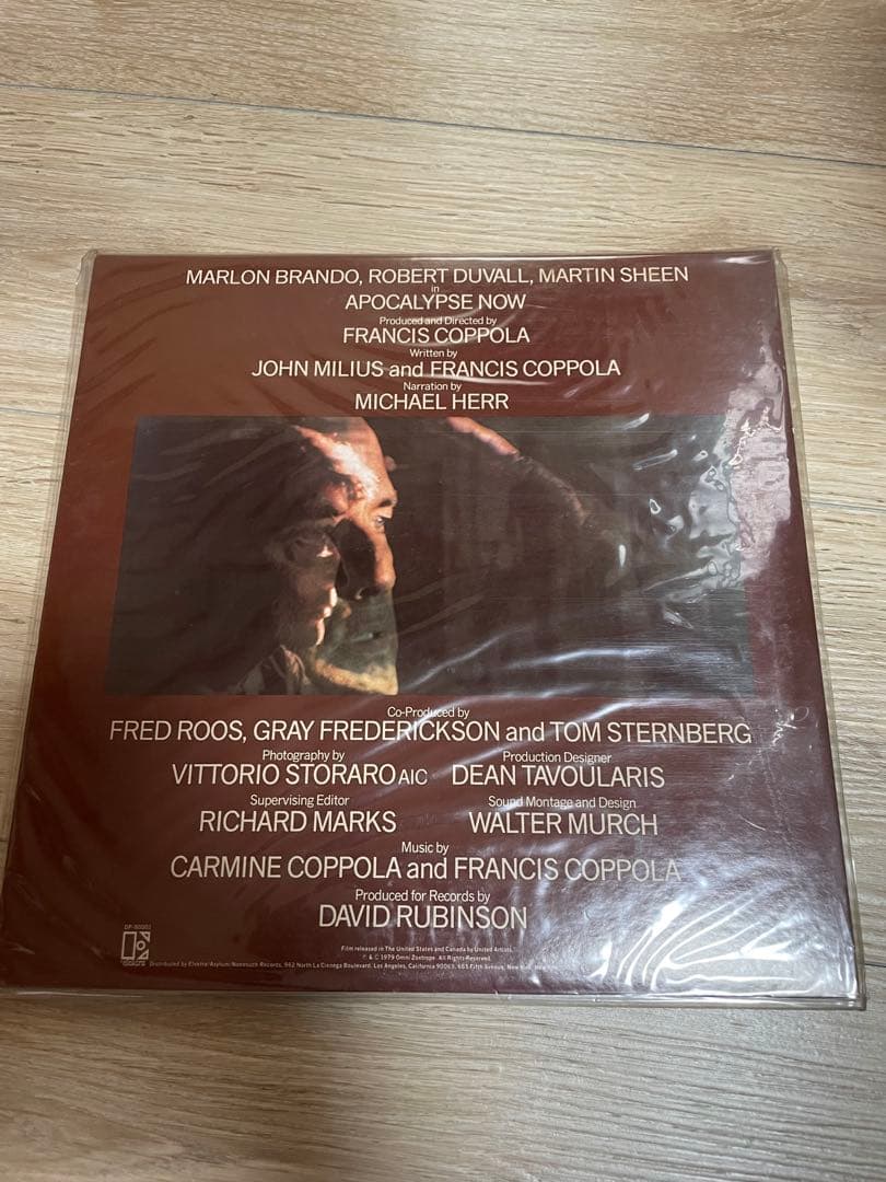 地獄の黙示録 サウンドトラック LP 日本盤 帯付 2枚組 解説　昭和レトロ