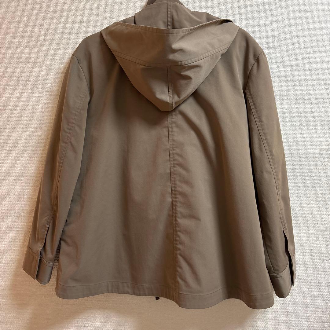 セオリーリュクス　美品ジャケット　ブルゾン　ブラウン　ベージュ　38号　シンプル