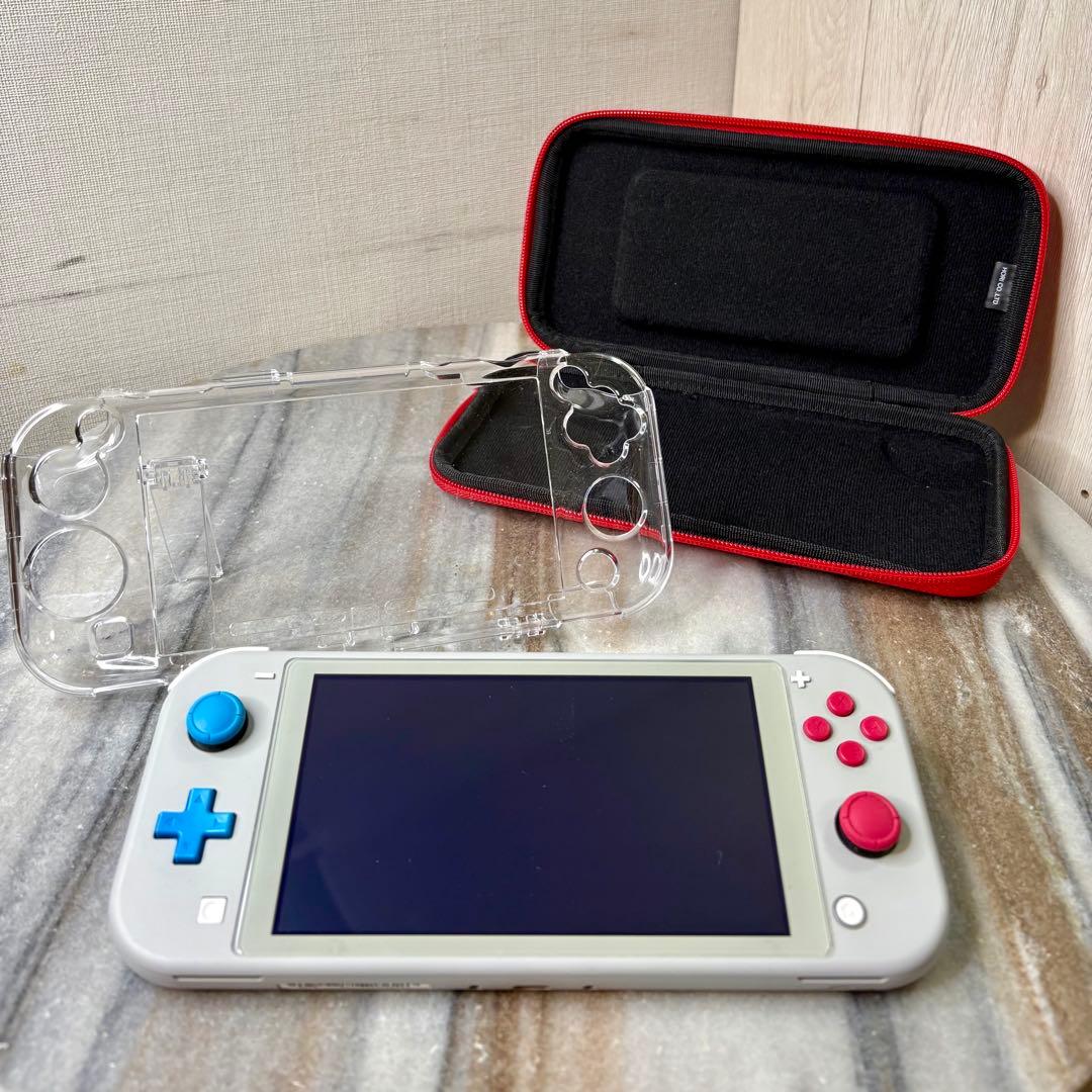 【美品】Nintendo Switch Lite ザシアン フィルム・ケース付