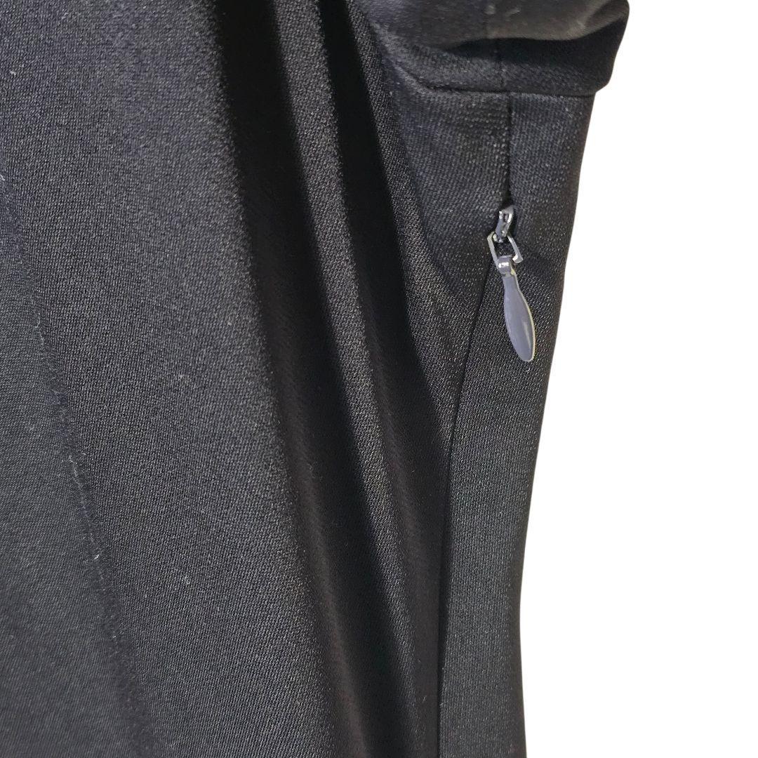 レオナール カンカン素材 フラワー ロングワンピース 42