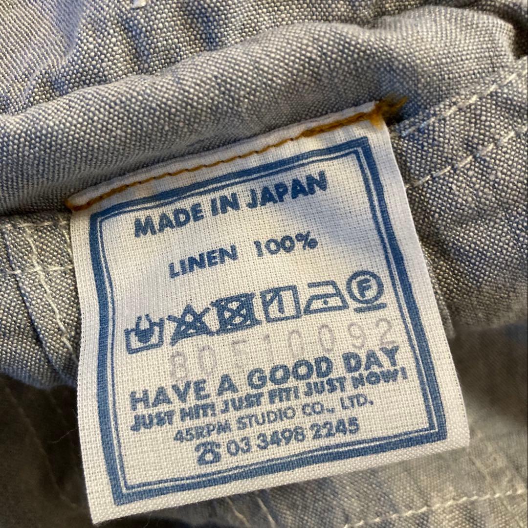 45r リネン908Gジャン