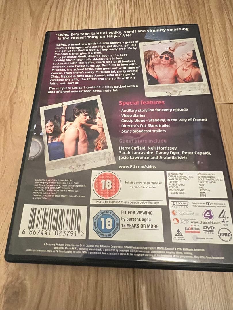 洋画・外国映画 SKINS Complete Series DVD