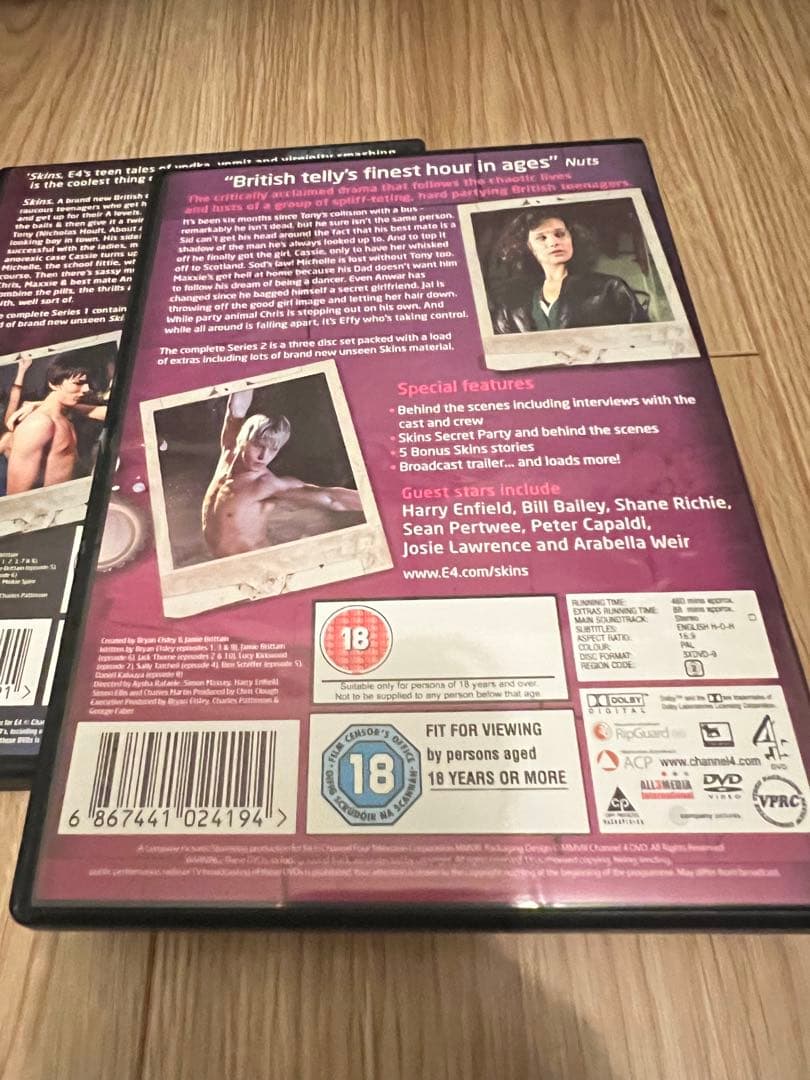 洋画・外国映画 SKINS Complete Series DVD