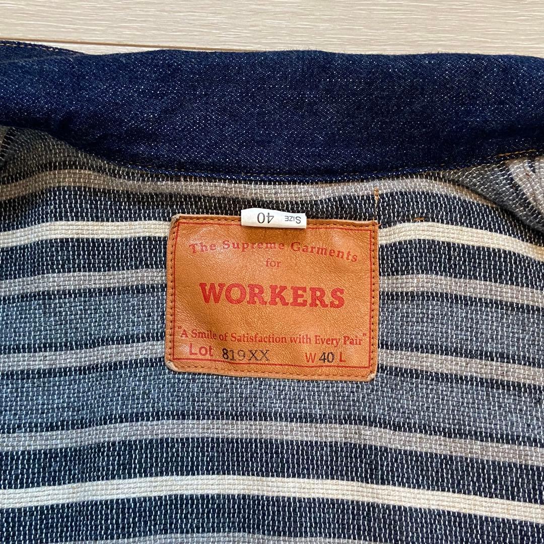 WORKERS Lot 819XX デニムジャケット ブランケット