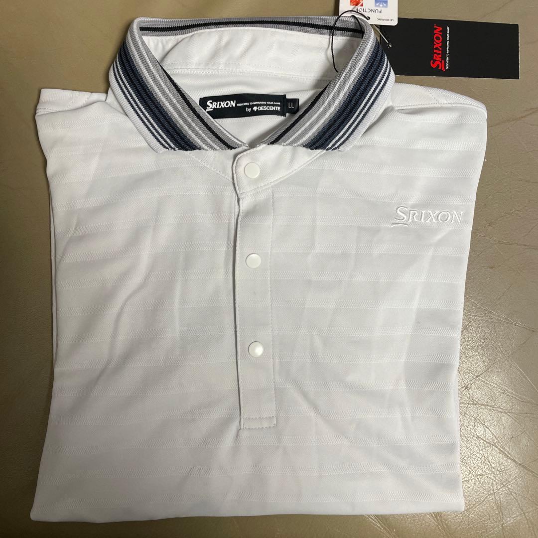 【未使用】SRIXONスリクソンポロシャツRGMPJA18/LL/グレー系