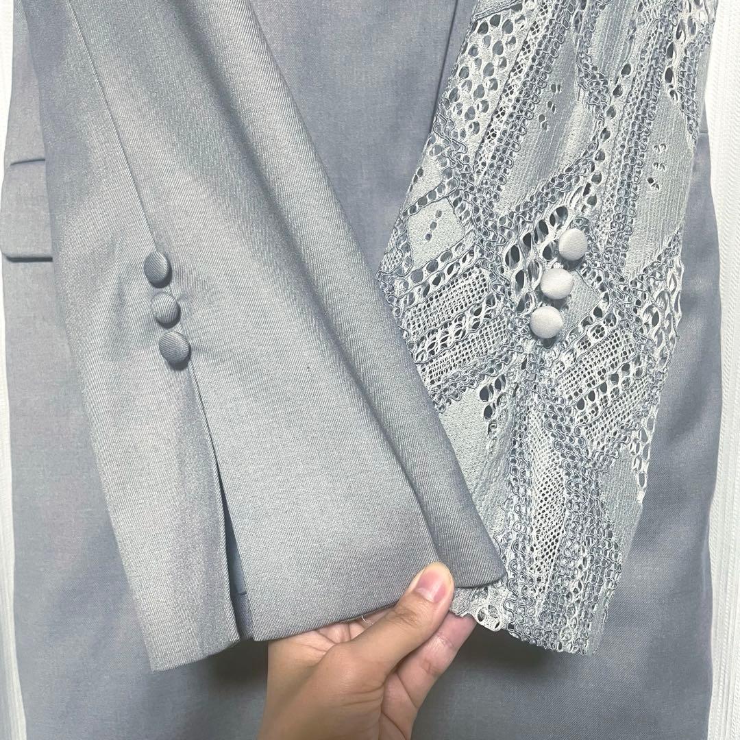 スーツ・フォーマル・ドレス UND SUIT DOCKING LACE DRESS / Ameri