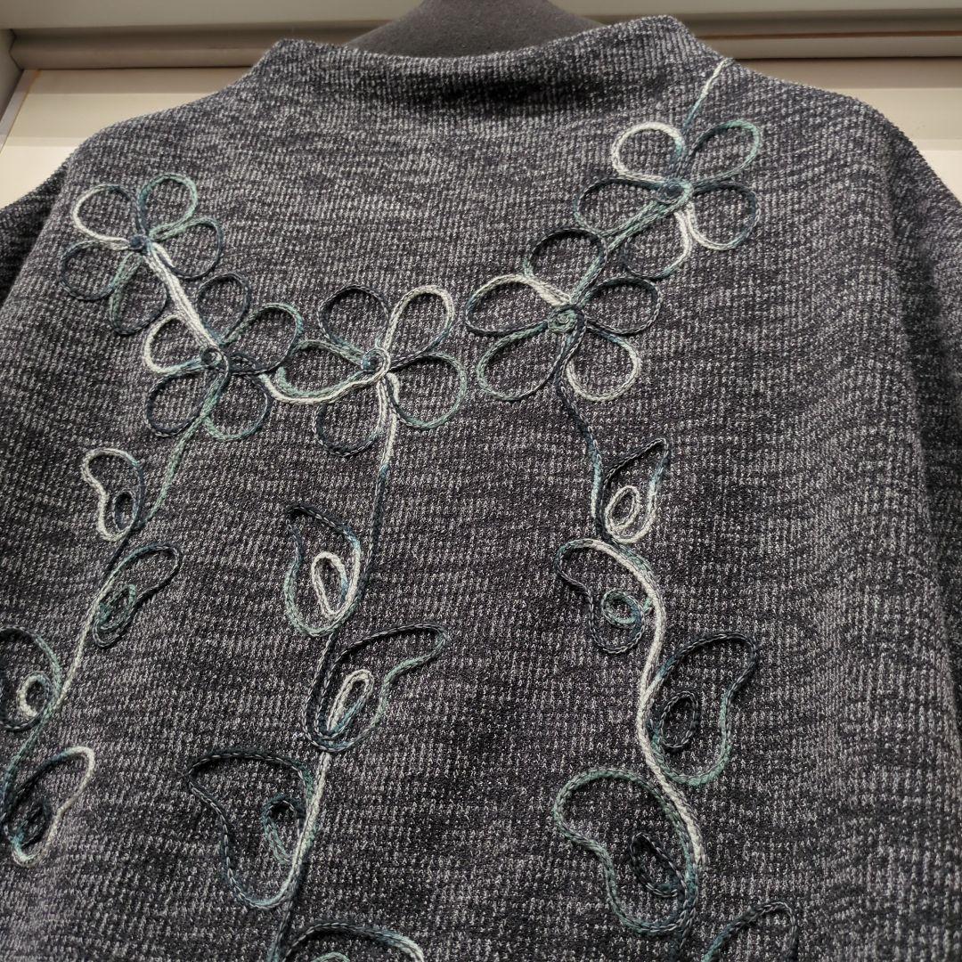 秋物　Lemage オシャレデザイン　半袖チュニック　3Lサイズ