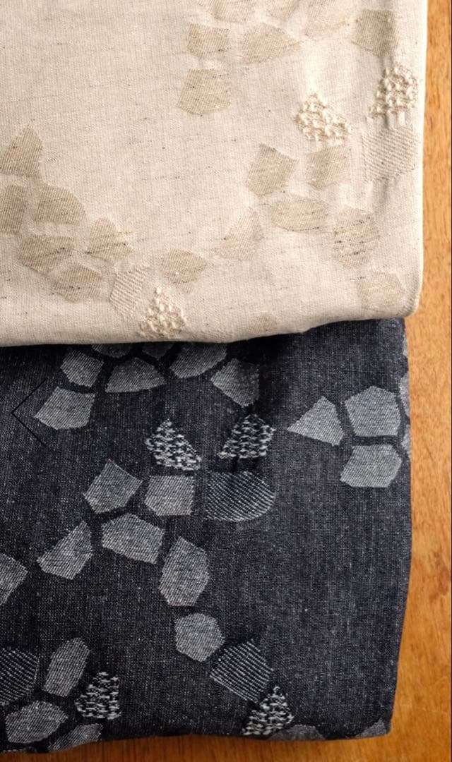 tumugu ツムグ 幾何学ジャガードティンカーパンツ