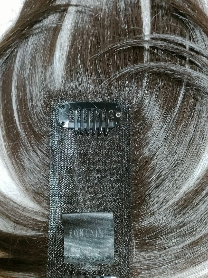 FONTAINE ダークブラウン トップウィッグ