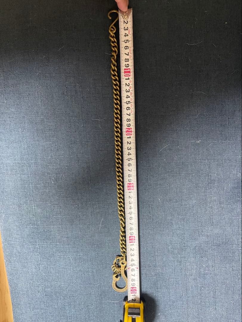 ウィアード　WEIRDO ウォレットチェーン　真鍮