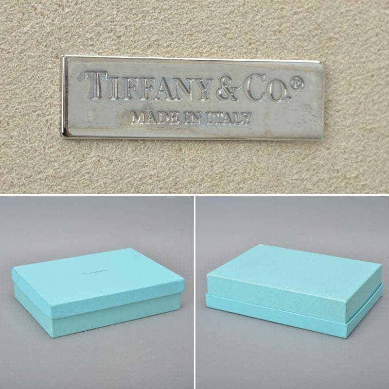 新品 TIFFANY&Co. ティファニー 写真たて フォトフレーム レザー調