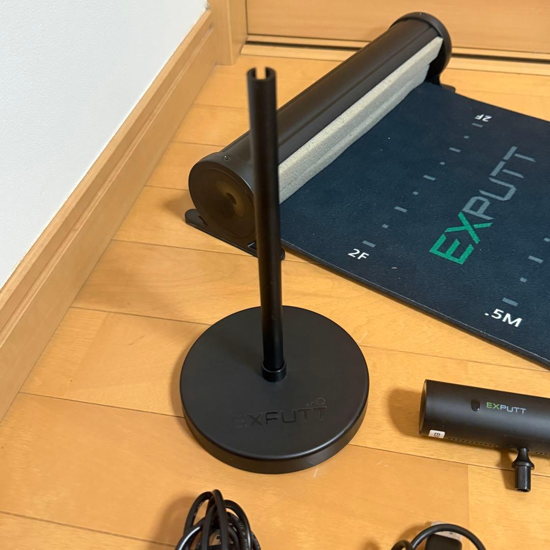EXPUTT 家庭用 スクリーン パッティング 練習 ゴルフ パター