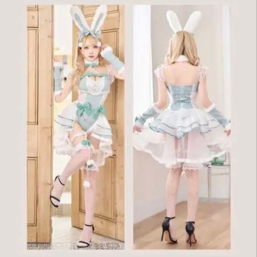 Malymoon マリームーン　バニーガール　ツイード　グリーン　衣装　コスプレ