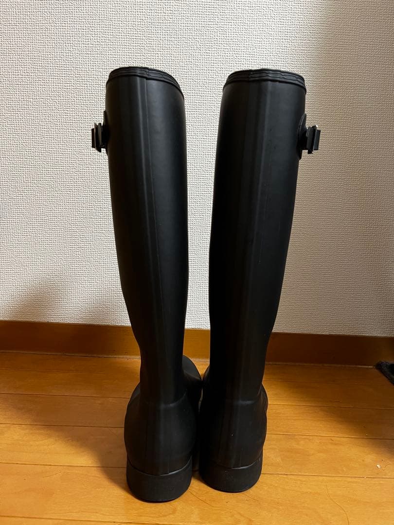 HUNTER オリジナルツアー ロングブーツ レインブーツ UK6 ブラック