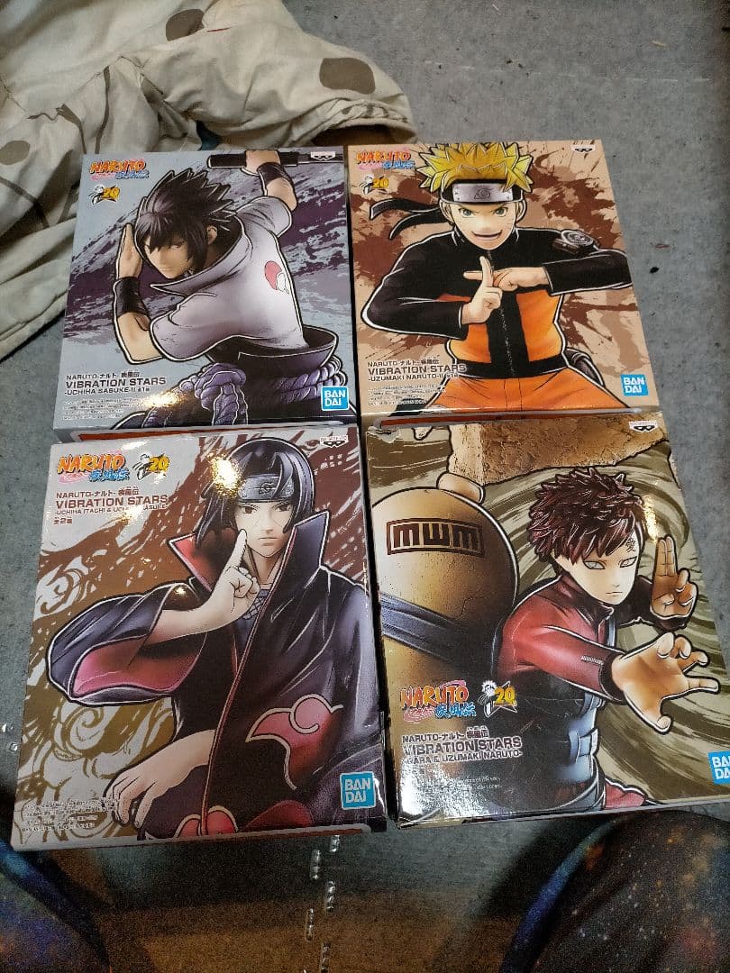 ナルト疾風伝 VIBRATION STARS  サスケ イタチ フィギュア